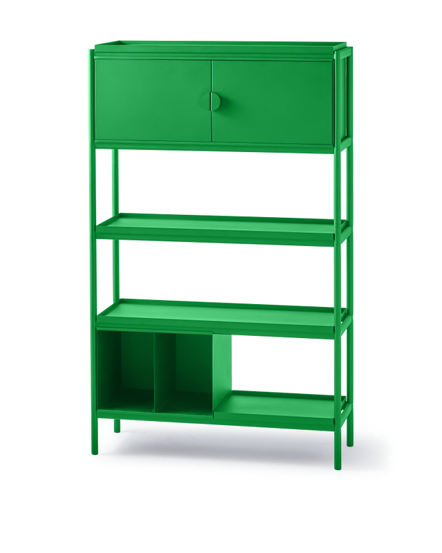 cabinet Toss wide green, Olive green, large