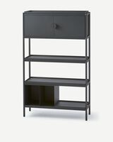 cabinet Toss wide green, Black, small