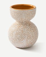 vase Boolb dots dk.green S, Orange, small