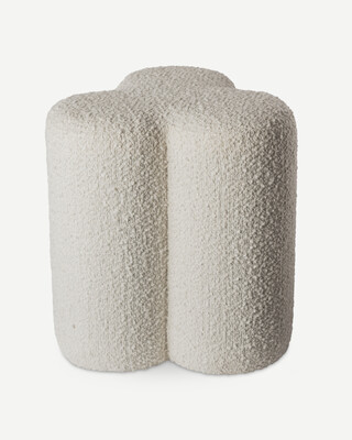 Clover Stool Boucle