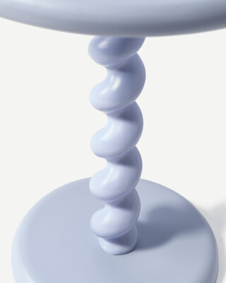 side table twister light blue, light blue, medium