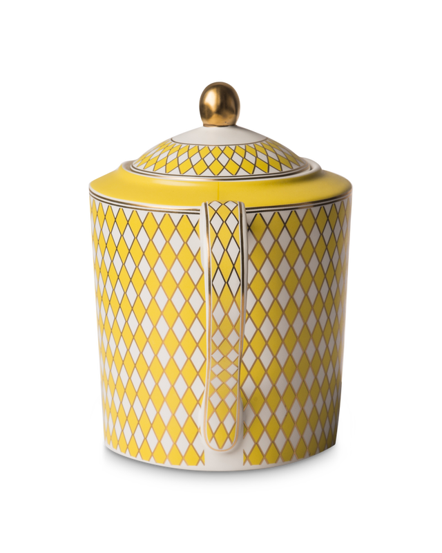 Teapot Chess yellow, Yellow, large