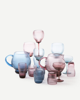 pitcher Pum blue, Dark blue, medium