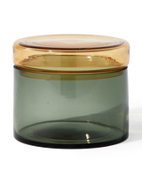 Caps & jars multi mix set 3, Cognac, small