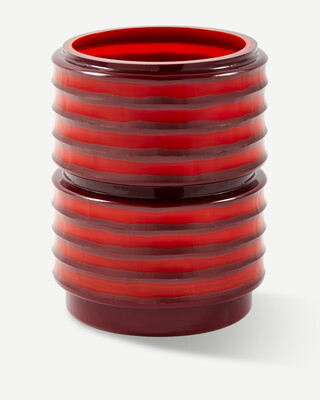 Glass Layer Vase - M