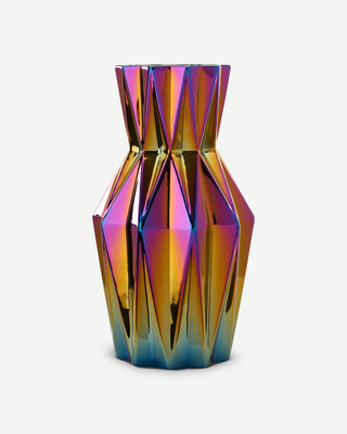 Oily Folds Vase - S