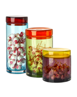 Caps & jars multi mix set 3, Multi-colour, small