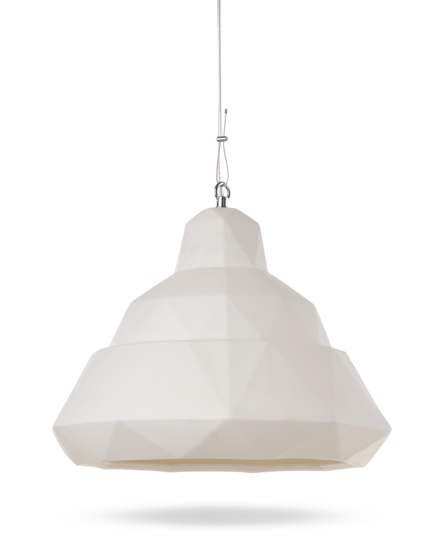 Lamp Thol triangular, White, large