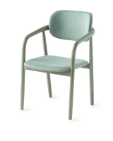 Chair Henry pink (FSC 100% certified), Green grey, small