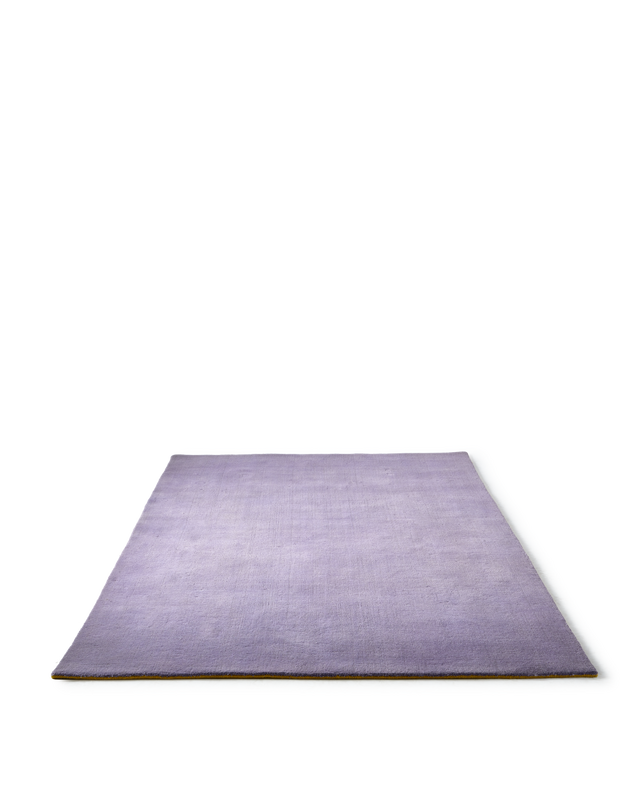 carpet outline dark green / lime 170x240, Lilac, large