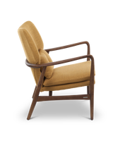 Chair Peggy fabric smooth ochre (FSC 100% certified), Ochre, small