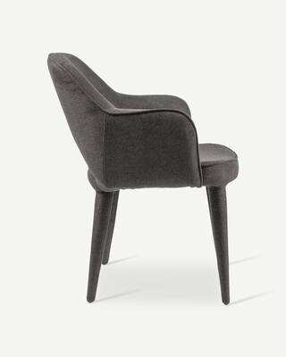 Chair Arms Cosy Fabric dark grey, Light grey, medium