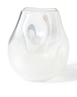 Vase collision white S, White, small