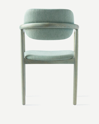 Chair Henry mint (FSC 100% certified), Green grey, medium