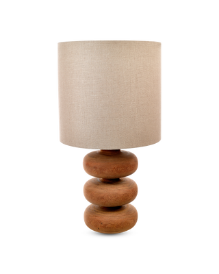 Lamp base tree times, Cognac, medium