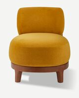 lounge chair fizz soft yellow, Yellow, small