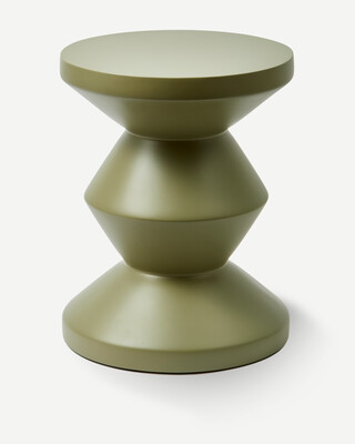 Zig Zag matt olive outdoor, Olive green, medium