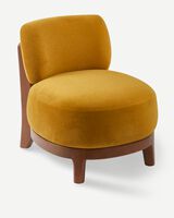 lounge chair fizz soft yellow, Yellow, small