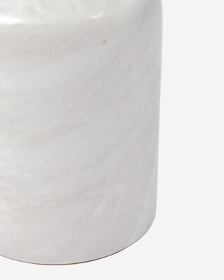 candle holder whiskey white, White, medium