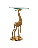 Side table Giraffe, Gold, small