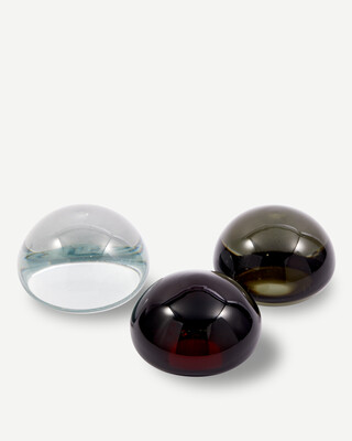 calming pebble clear S, Transparent, medium