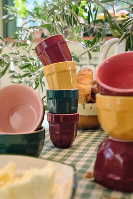 espresso multi-colour set 4, Multi-colour, medium