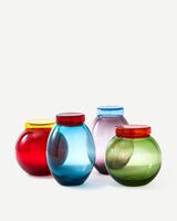 caps & jars bloated mix set 4, Multi-colour, small