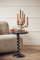 side table twister black, Black, small
