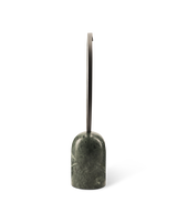 Mirror Round marble white, Dark green, small