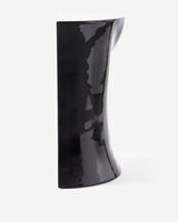 head left bottom white, Black, small