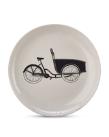 Side plate Bikes set 6, White, small