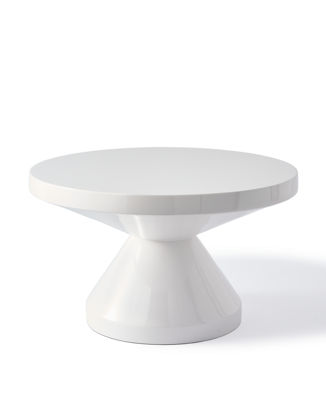coffee table zig zag white, White, large