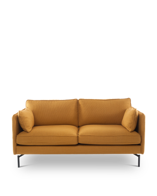Sofa PPno.2 fabric smooth ochre, Ochre, medium