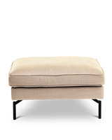 Pouf PPno.2 fabric smooth beige, Beige, small