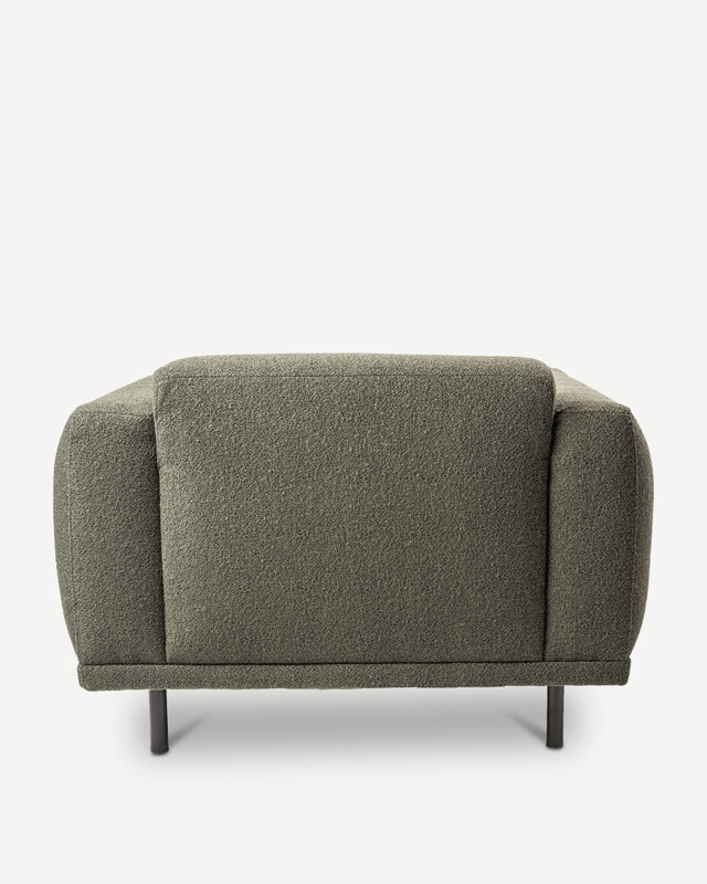 Fauteuil Teddy olive, Olive green, pdp