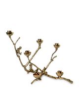 Twiggy with squirrels gold, Gold, small
