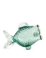 Jar fat fish, Transparant, small