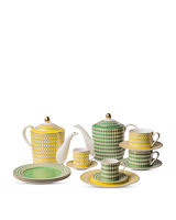 Side plate Chess set 4, Multi-colour, small