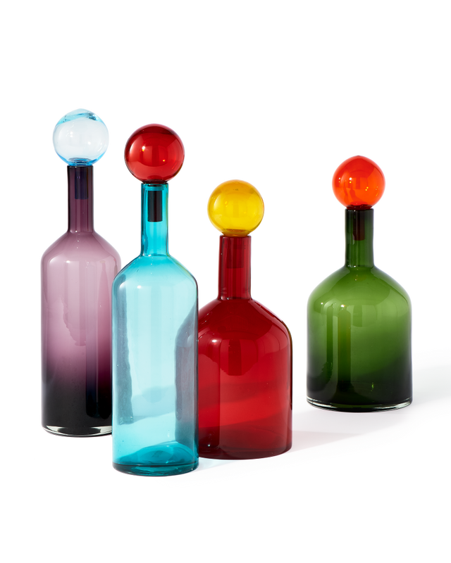 Bubbles & bottles multi mix set 4, Multi-colour, large