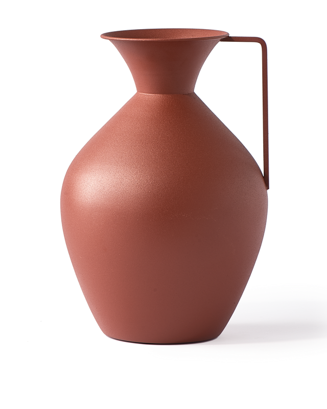 Vases Roman brown set 3, Cognac, large