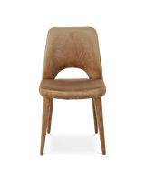Chair Holy velvet beige, Beige, small