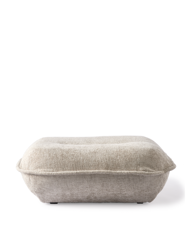 pouf puff green, White, large