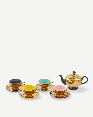 Tea set Legacy gold set 4, Multi-colour, medium