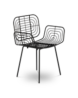 Chair Boston black, Black, small