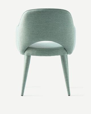 Chair arms Cosy mint, Green grey, medium