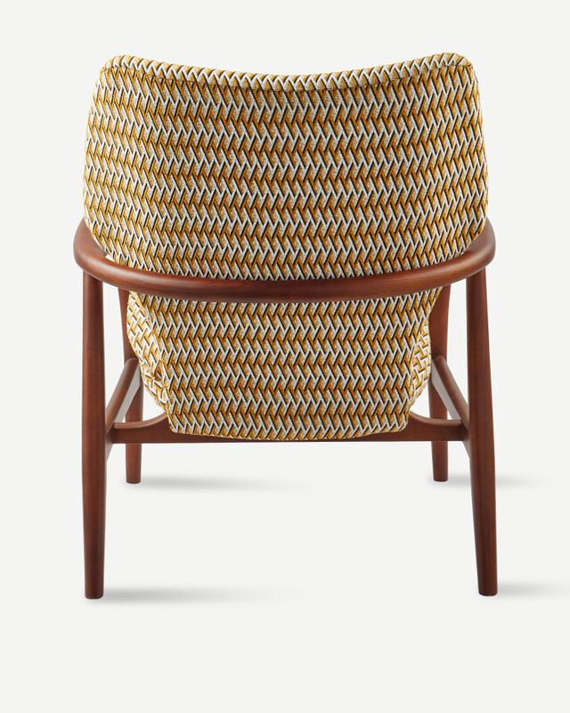 chair peggy geo ochre (FSC 100% certified), Ochre, pdp