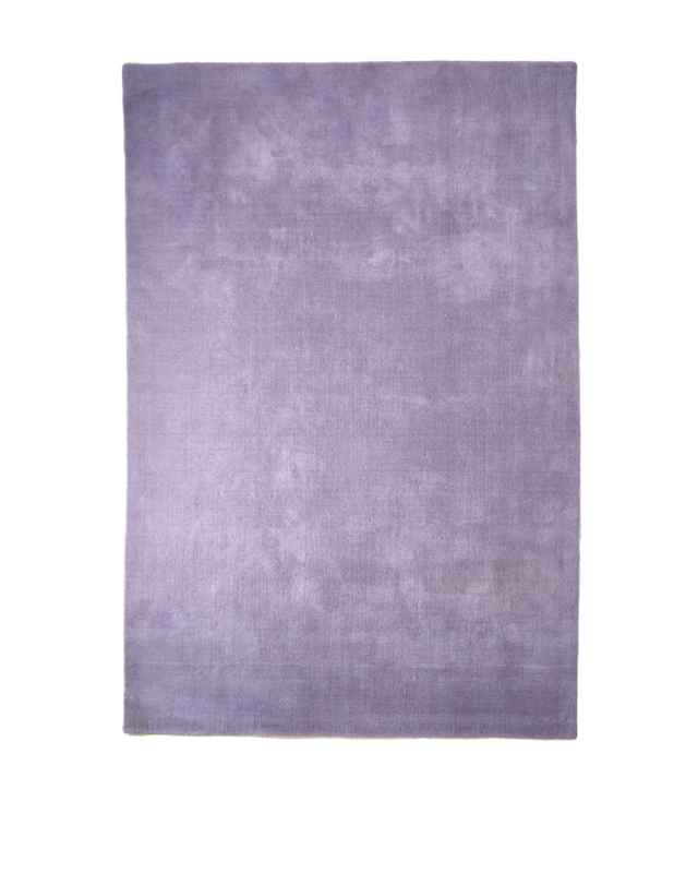 carpet outline dark green / lime 200x300, Lilac, large