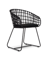 Chair Tokyo all black, Black, small