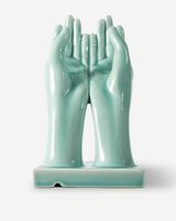 hand stand, Green grey, small