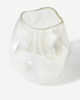Vase collision white S, White, small